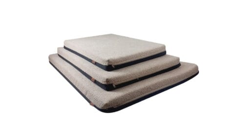 ORTOPEDSKO LEŽIŠČE S SPOMINSKO PENO ZA PSE - BEŽ