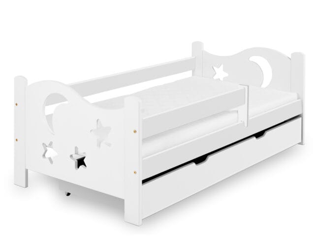 Zvezdica - Otroška posteljica iz masivnega borovega lesa