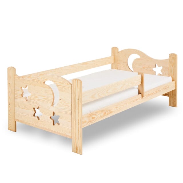 Zvezdica - Otroška posteljica iz masivnega borovega lesa