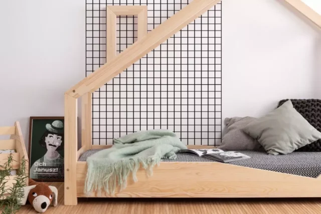 LUNA A - Otroška postelja Hiška