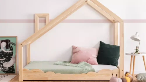 LUNA D - Otroška postelja Hiška