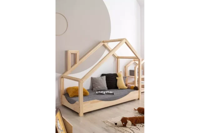 LUNA E - Otroška postelja Hiška