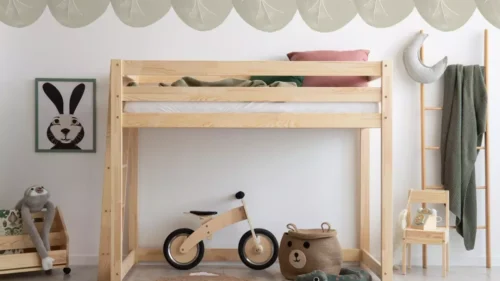 CLPBA - Otroška postelja na podestu