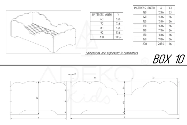 BOX 10 - otroška postelja