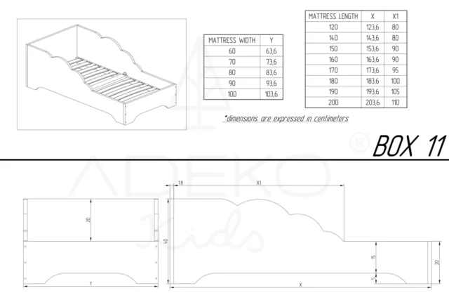 BOX 11 - otroška postelja