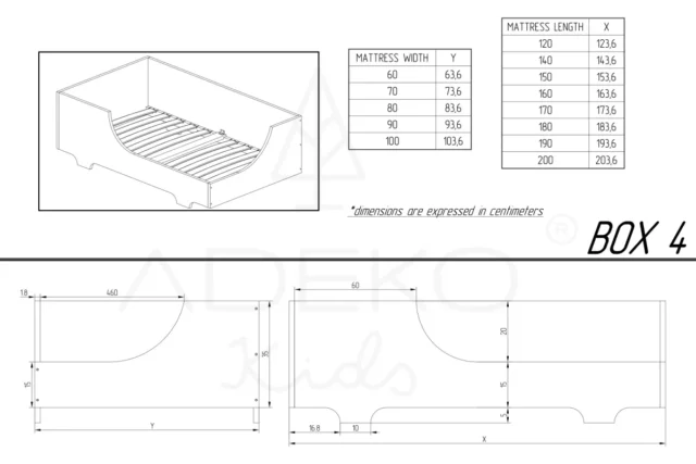 BOX 4 - otroška postelja