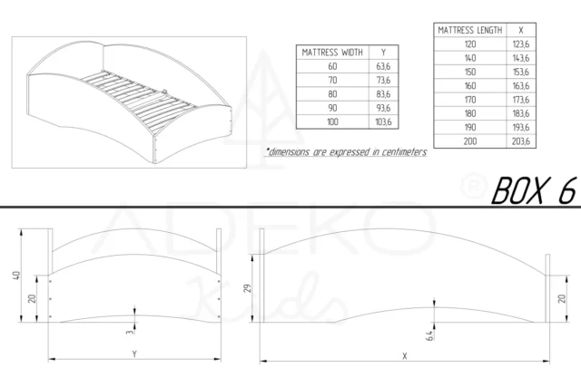 BOX 6 - otroška postelja