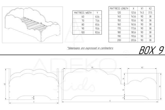 BOX 9 - otroška postelja