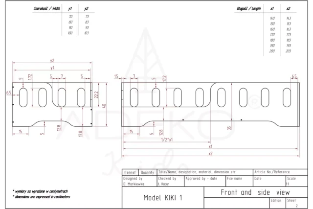 KIKI 1L - otroška postelja