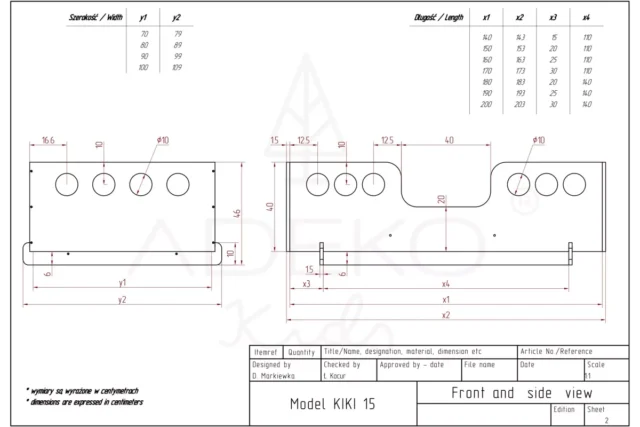 KIKI 15 - otroška postelja